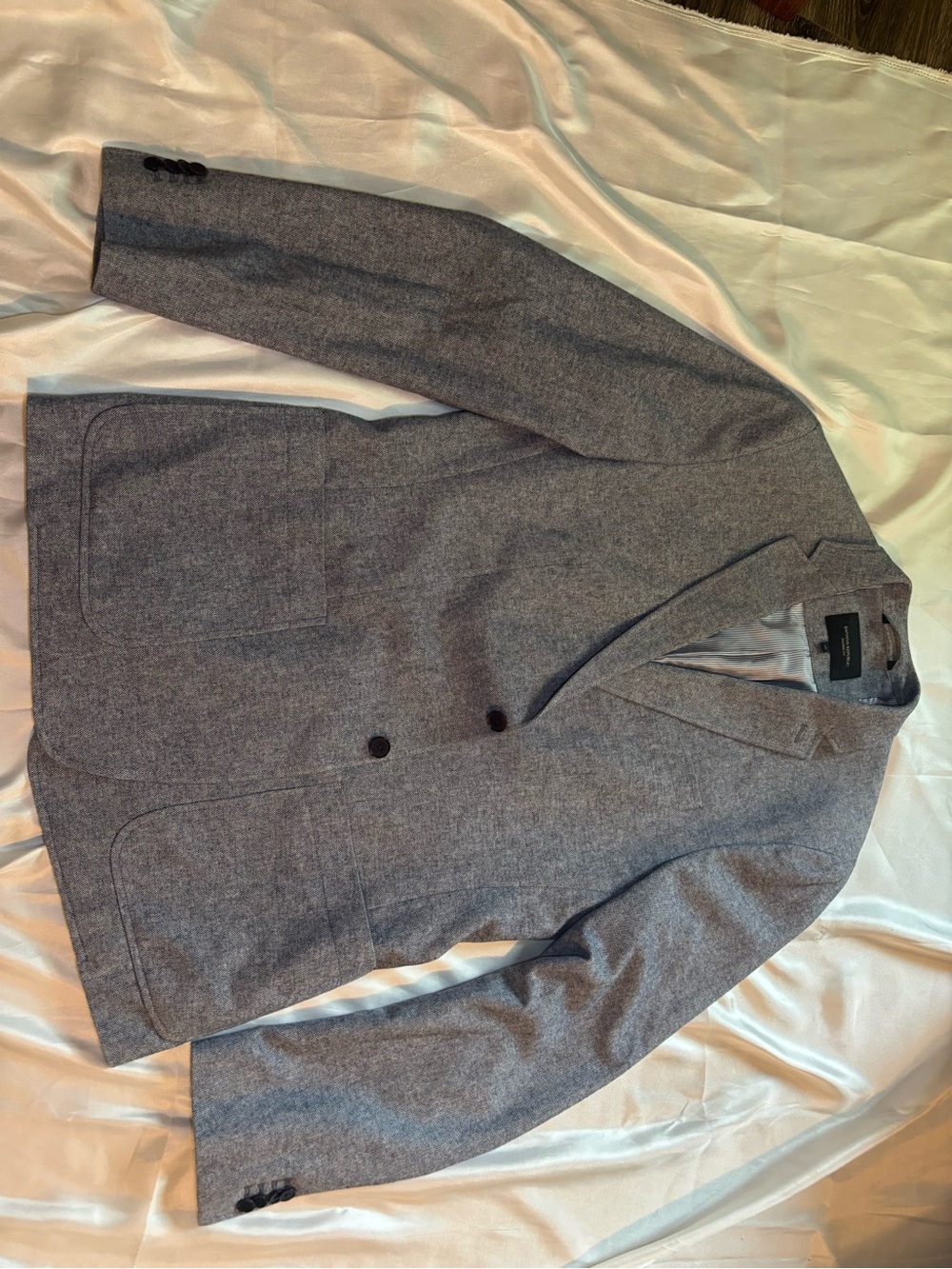 Banana Republic Gray Sport Coat Blazer